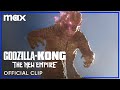 Godzilla Fights Kong At The Pyramids | Godzilla X Kong: The New Empire | Max