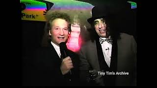 Tiny Tim & Miss Jan at Spooky World (Tonight Show With Jay Leno, 1994)