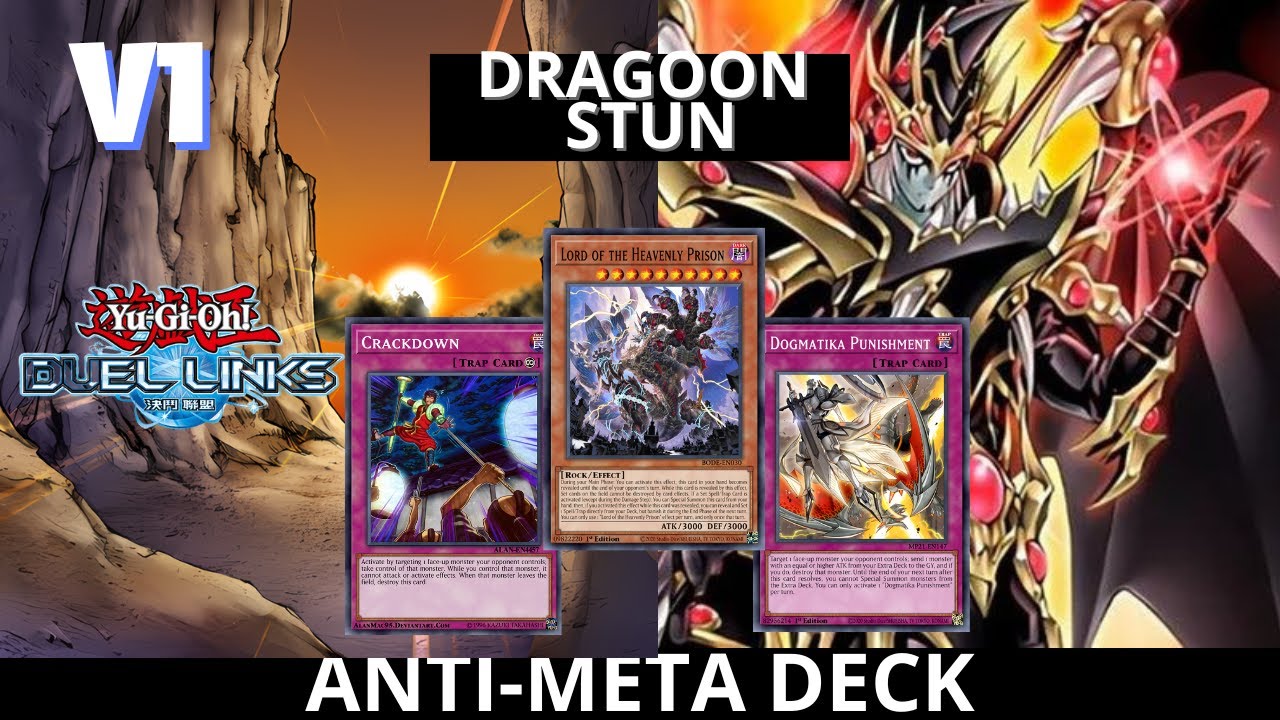 Red-Eyes-Dark-Dragoon Anti-meta  | Yugioh Duel Links V1 