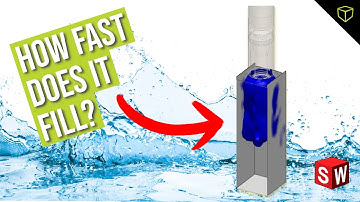 Determining Fill Time with SOLIDWORKS Flow Simulation