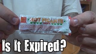 Is It Expired? - 23 Year Old McDonald's Hot Picante Sauce