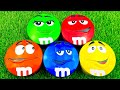Satisfying ASMR | Unboxing Vibrant Skittles & M&M'S | Rainbow Video for Ultimate Relaxation