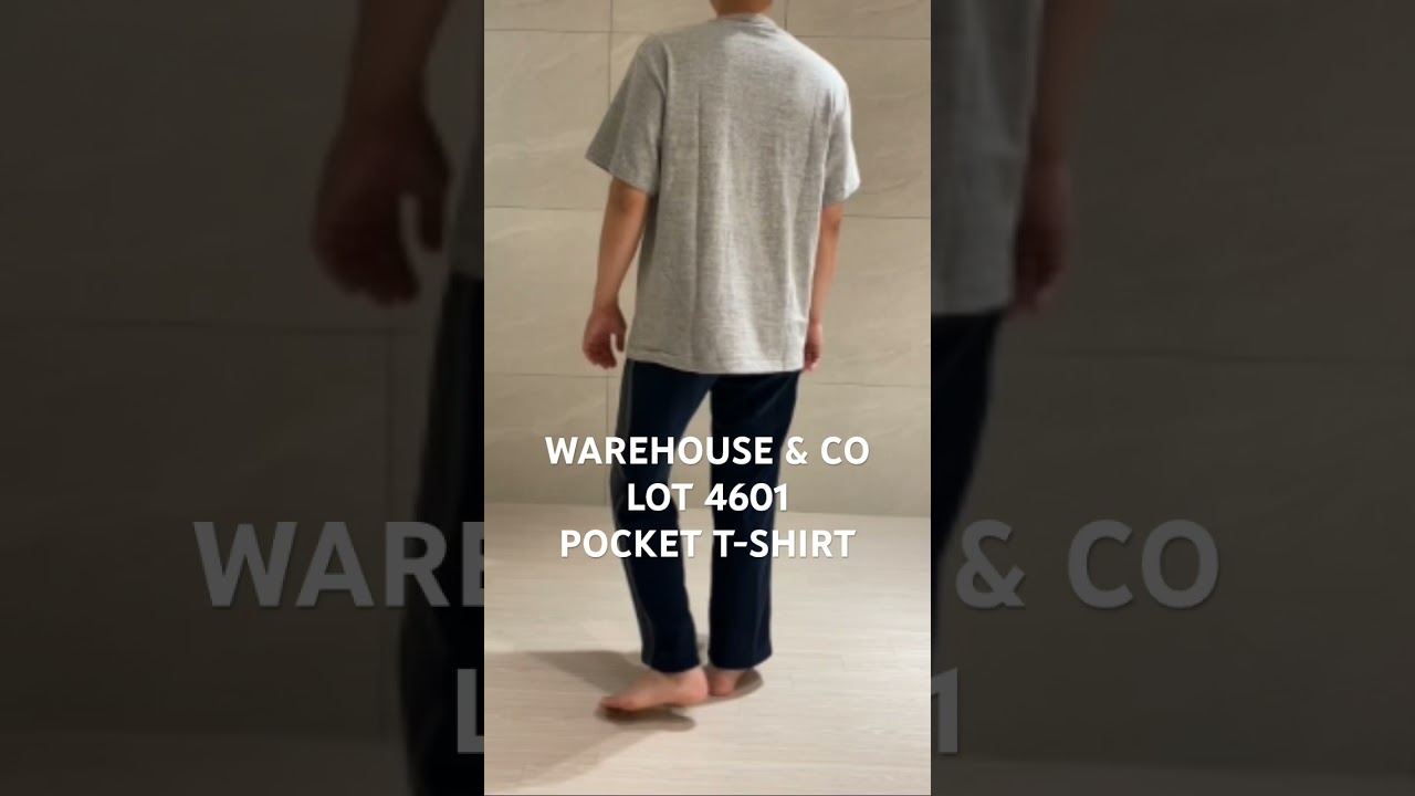WAREHOUSE & CO - LOT 4601 POCKET T-SHIRT