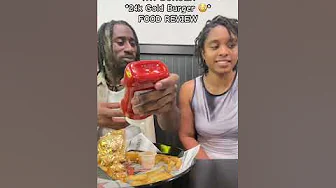 TNT Burger *24K Gold Burger* FOOD REVIEW!