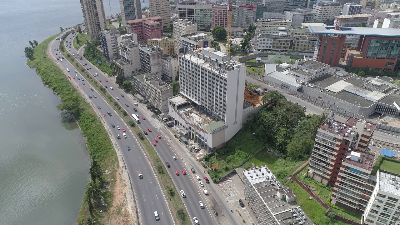 Video abidjan Drone plateau YouTube