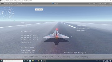 Silantro Unity3D Flight Simulator: Mirage 2000C Flight Test  + Landing