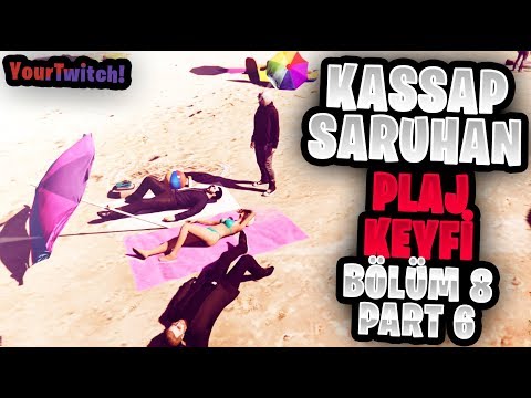 Elraenn- Kassap Saruhan | PLAJ KEYFİ! | Bölüm #8 - Part 6