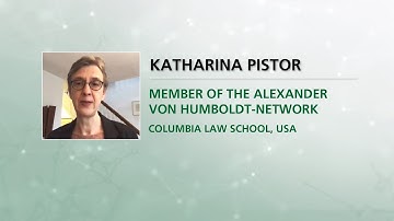 "The future will be highly volatile, not only uncertain." | Katharina Pistor