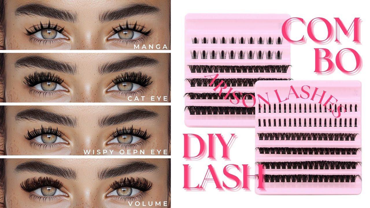 Комбинированный набор для ресниц своими руками | АРИСОН ЛЭШЕС®