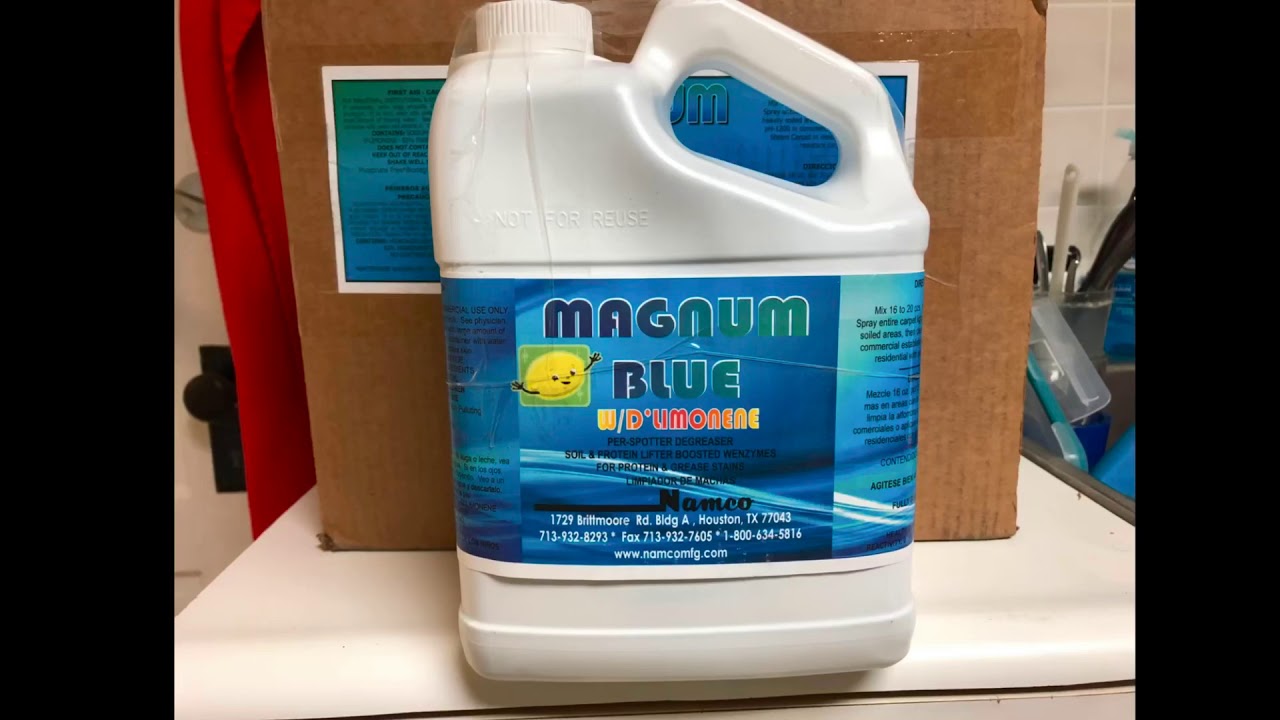 Magnum Blue with D-Limonene from Clean it Supply