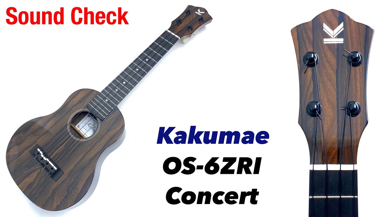 試奏【Kakumae】OS-6ZRI コンサートサイズ - YouTube