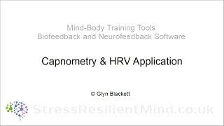 Mind-Body Training Tools Capnometry & HRV Biofeedback Software screenshot 1