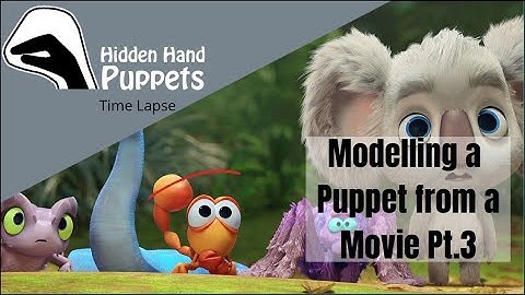 Time lapse Puppet Build "Nigel" Part 3: The body