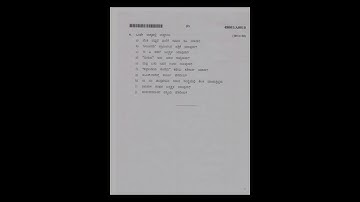 #B.com 1st semester #Kannada question paper March/April:-2023