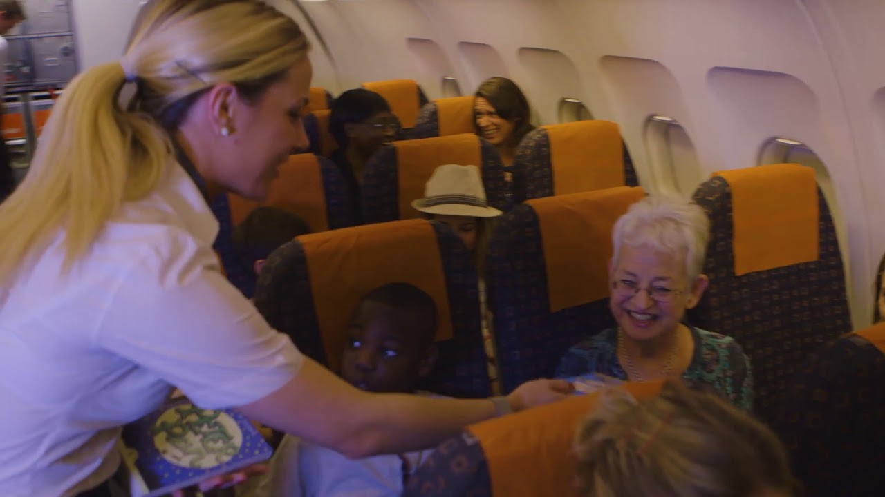 Library in the sky with Dame Jacqueline Wilson video to gif