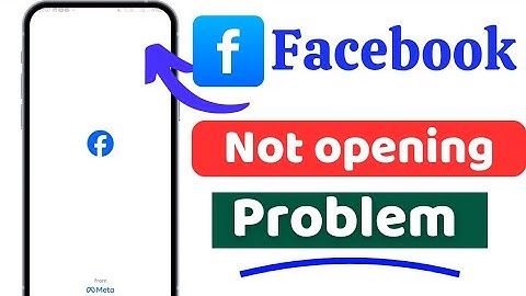 Facebook Open Problem Fix || Facebook app open nahi ho rha today bug😥