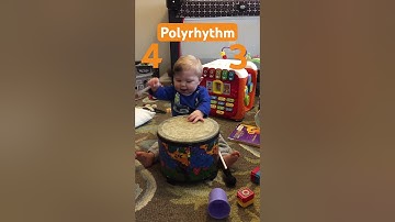 4:3 Polyrhythm #drumpractice #polyrhythms #remodrumheads #kiddrummer #strajkstudios