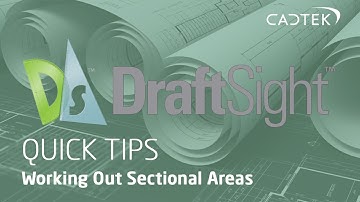 DraftSight Quick Tips: Working Out Sectional Areas