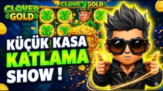 KÜÇÜK KASA KATLAMA SHOW !! 🏆CLOVER GOLD 🏆PRAGMATIC PLAY #slots #slotoyunları #slot