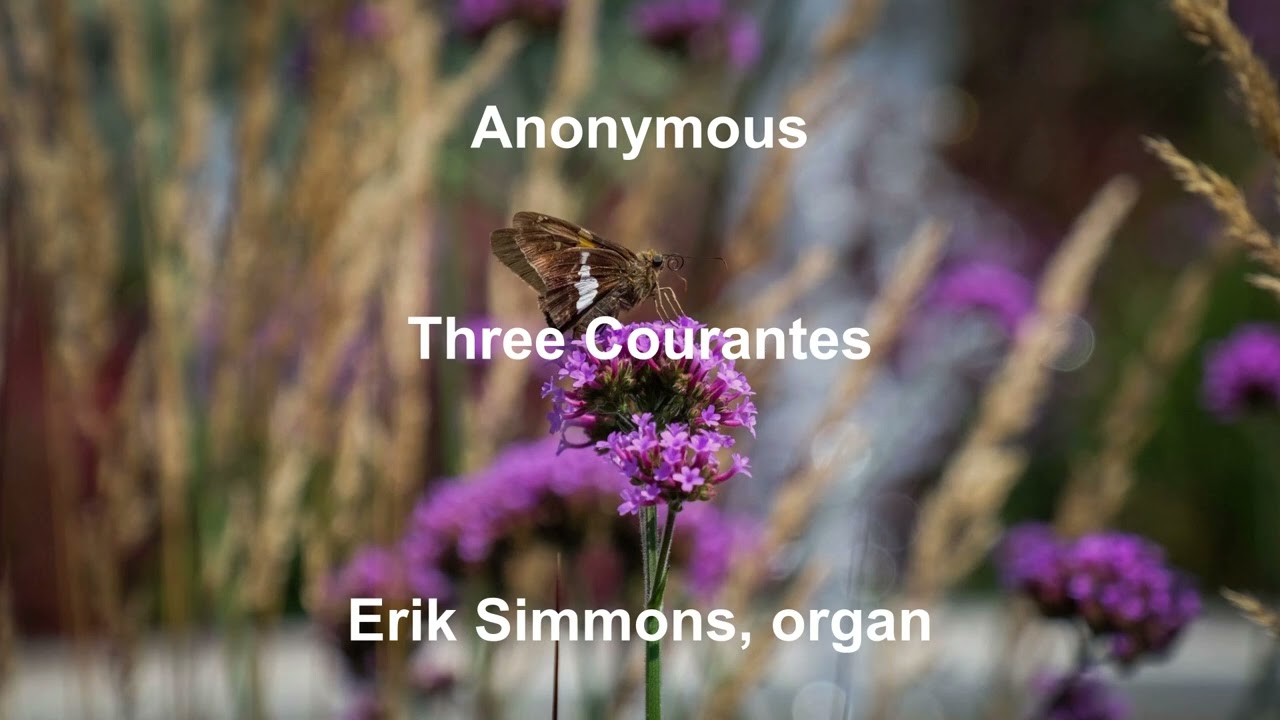 Anonymous - Three Courantes