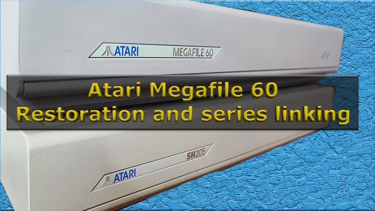 Atari Megafile 60 Fixing & Series Linking to the SH205 YouTube