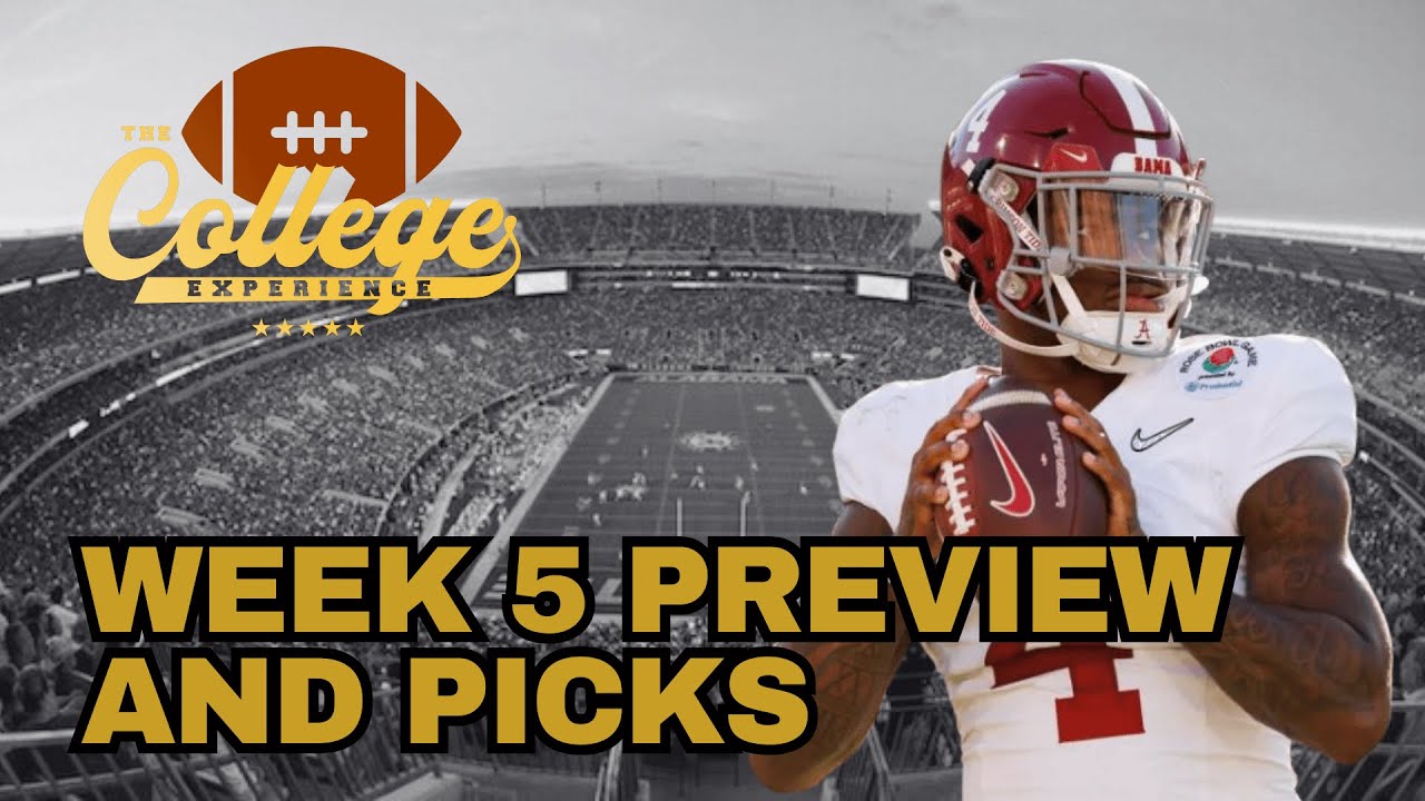College Football Week 5 Predictions 2024