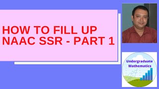 Self Study Report for affiliated Colleges