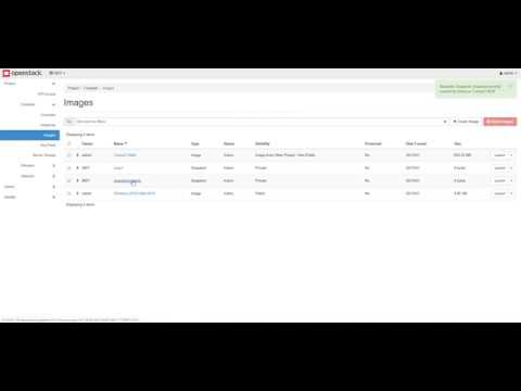 Create Snapshot for running instance