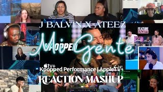 J Balvin x ATEEZ - Mi Gente ( Performance KPOPPED ) AppleTV  | REACTION MASHUP