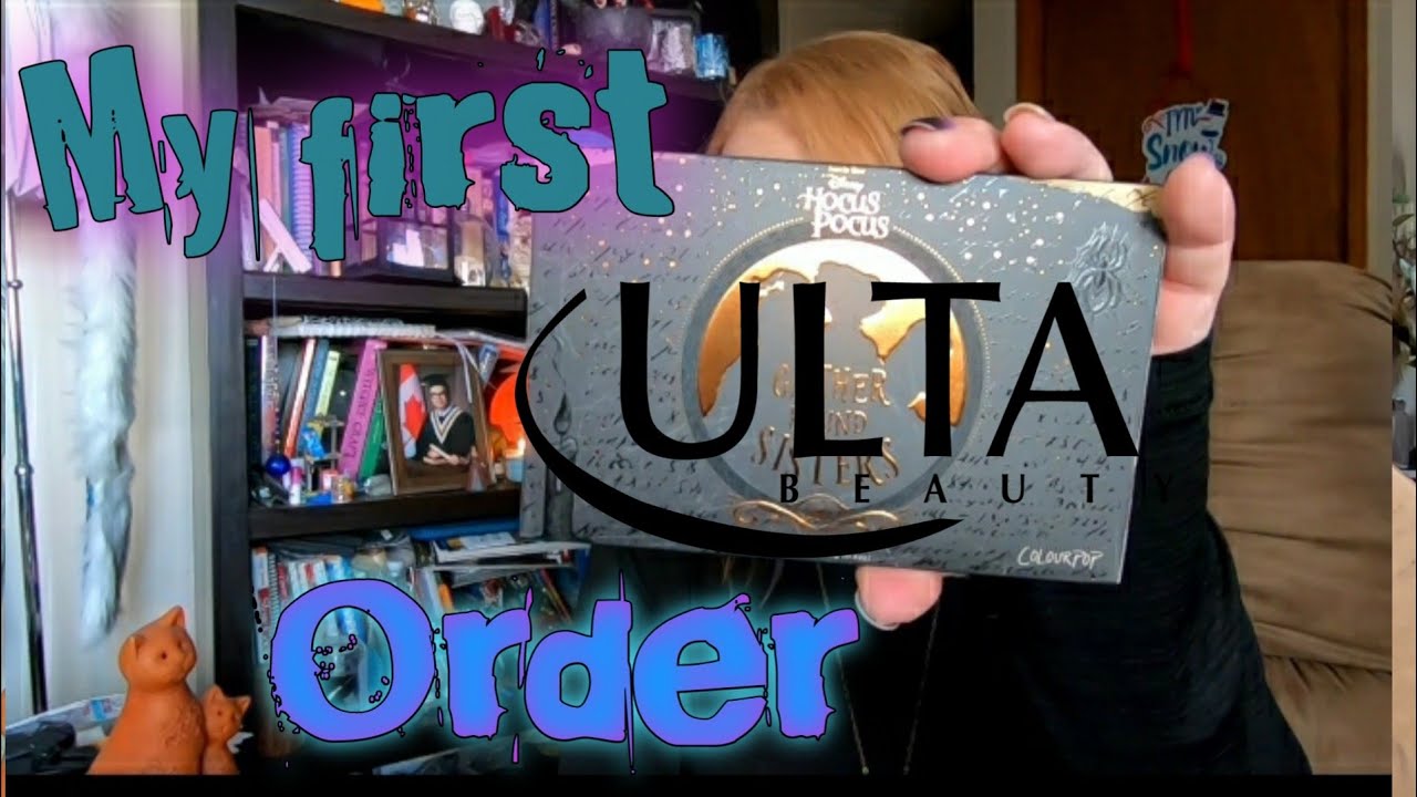 Colourpop Hocus-pocus Palette / I ❤ Revolution Curses and Hexes (tryon) & Love Spells Palettes