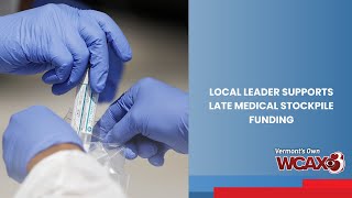 Local leader supports state medical stockpile funding
