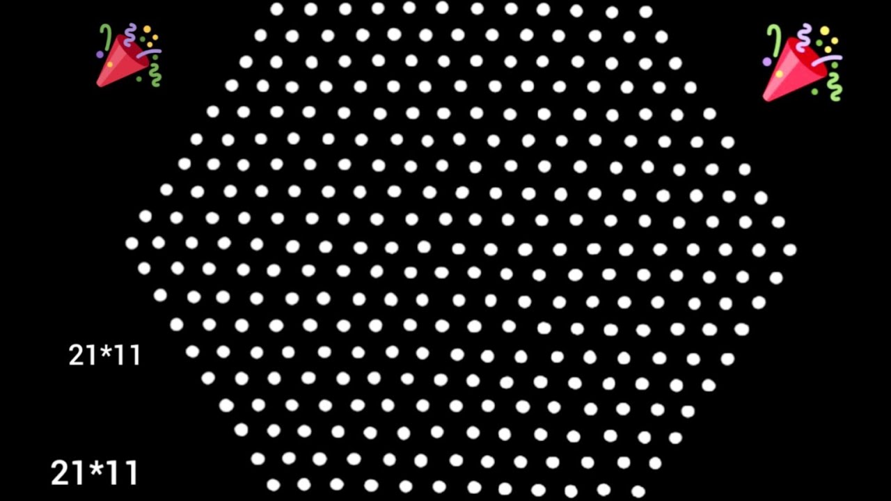 21*11 dots diwali special 💐new year chukkala sankaranti  mugglu
