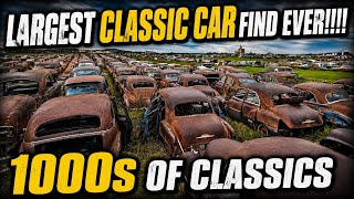 LARGEST CLASSIC CAR FIND EVER!!! | 1000s and 1000s of Classics Hidden in One Location