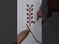 Beautiful hand viral embroidery design #embroidery #shortvideo #trending #youtube #shorts #viralvide
