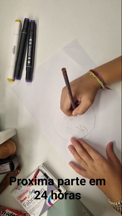 ArteKawaii Aprenda a desenhar e pintar a #Luluca r