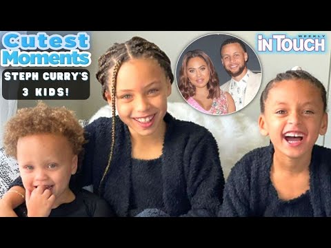 Steph Curry & Ayesha Curry Kids: Riley, Ryan & Canon Curry Cutest Moments to Date!