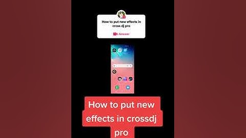 how to add sound effects to cross dj pro