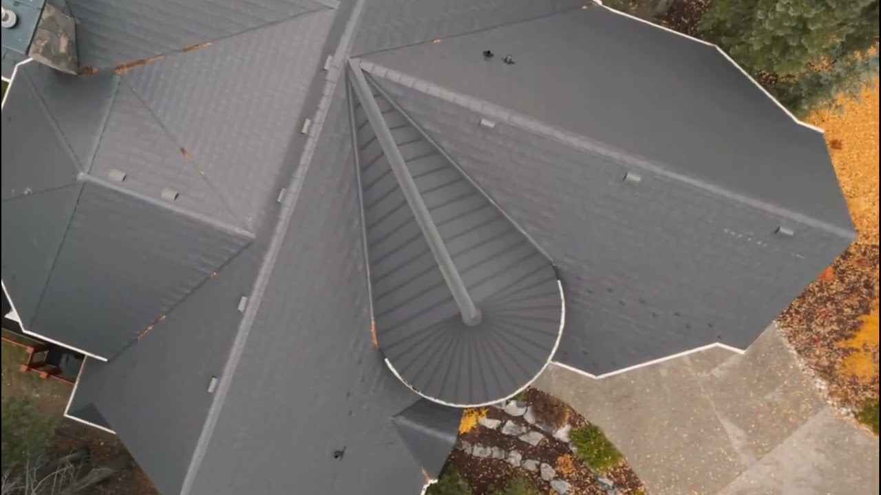 Two-Profile Metal Roofing: Ironwood Shake + Standing Seam