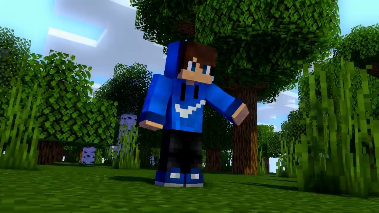 Intro minecraft mine imator: Tai nightcore ( template by: ryu animation )