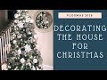 DECORATING THE HOUSE FOR CHRISTMAS! | VLOGMAS DAY 3!