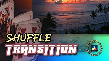 Create Shuffle Transition Effects in DaVinci Resolve - Free Template and Fusion Tutorial