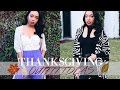 Thanksgiving &amp; Holiday Outfit Ideas 2016 | AlyraTV