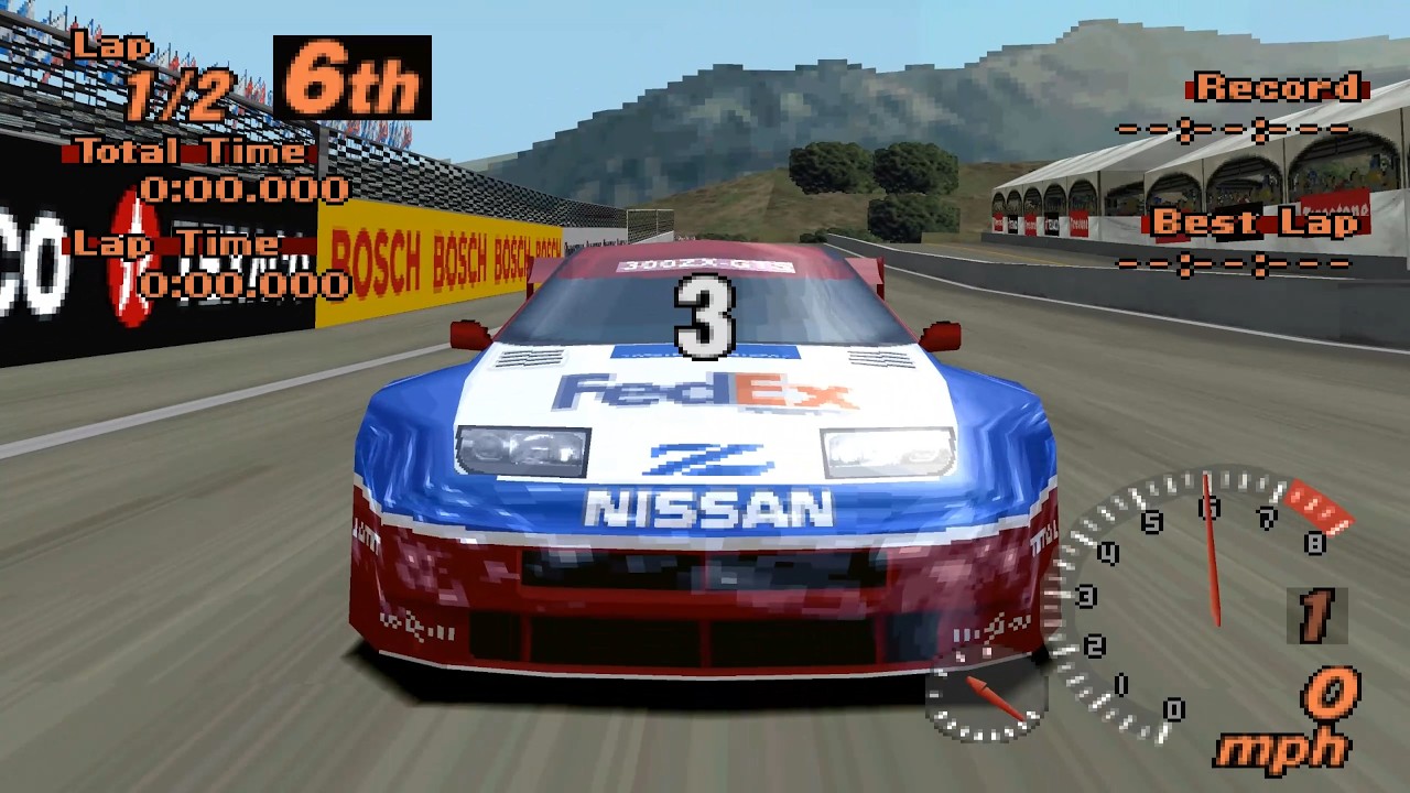 GRAN TURISMO 2 Nissan 300ZX-GTS GT (JGTC) 1997 - YouTube