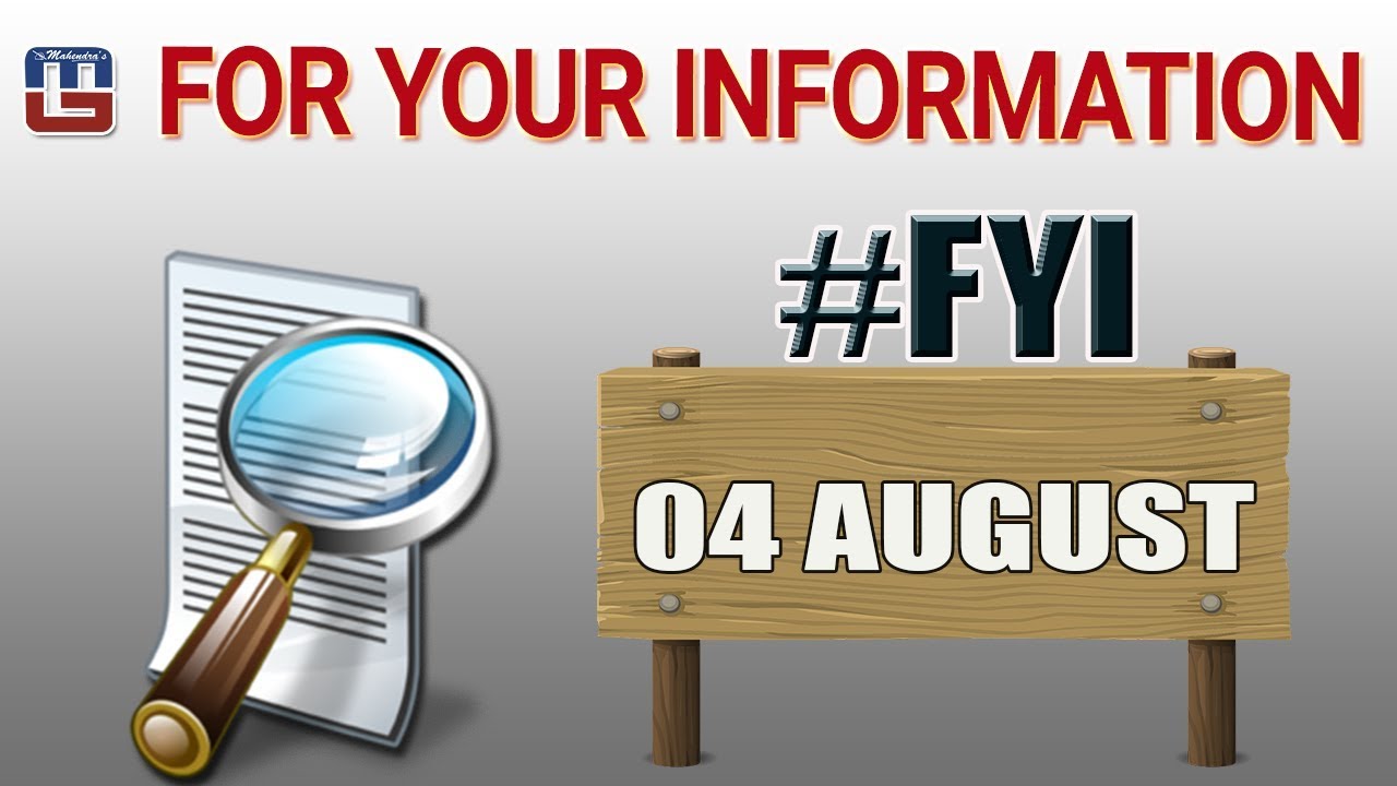#Fyi | 04 August | History of the Day | 04 अगस्त का इतिहास - YouTube