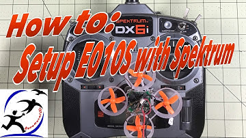 How to setup the Eachine E010S with a Spektrum DX6i, Binding and Cleanflight Config