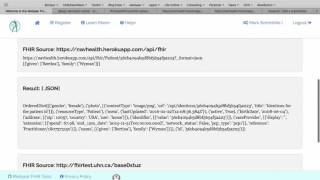 Medyear FHIR Tools screenshot 2