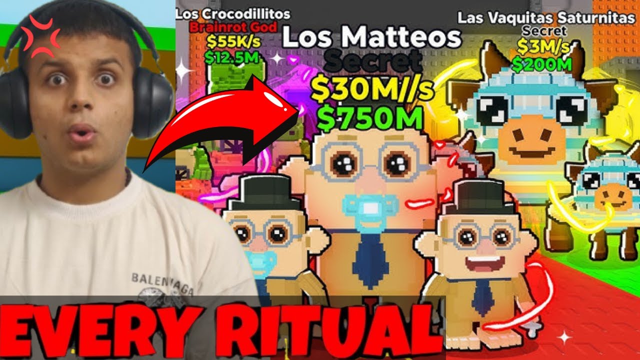 I Unlocked Every Ritual in Steal a Brainrot! - YouTube
