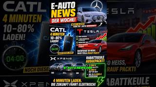 E-Auto News – Monobraue, 4 Minuten Laden &amp; Tesla kassiert #tesla #shorts #elektroauto #news
