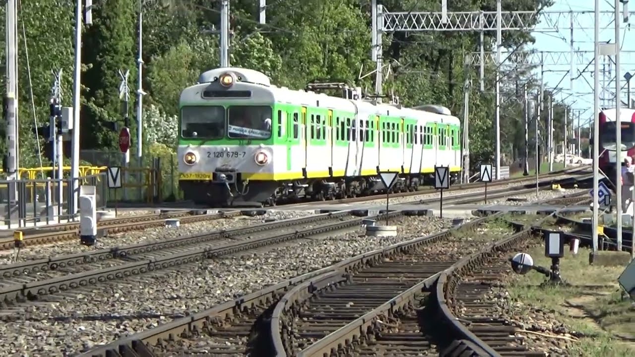 Historyczny dzień na WKD - EN57-1920 Kolei Mazowieckich z gościnną wizytą