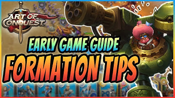 Art of Conquest | BEGINNERS GUIDE TO ARMY FORMATIONS | Important Tips | New Players 2020
